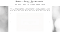 Desktop Screenshot of naturalfamilyphotography.com