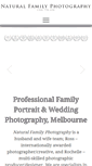 Mobile Screenshot of naturalfamilyphotography.com